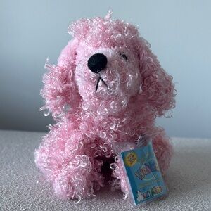 NWT Webkinz Pink Poodle With Sealed Code